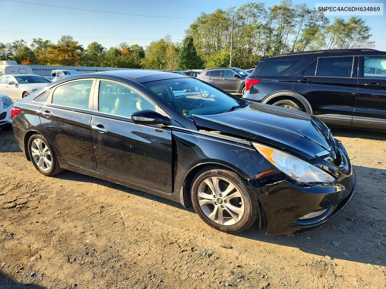 2013 HYUNDAI SONATA VIN 5NPEC4AC6DH634869 — фото 4