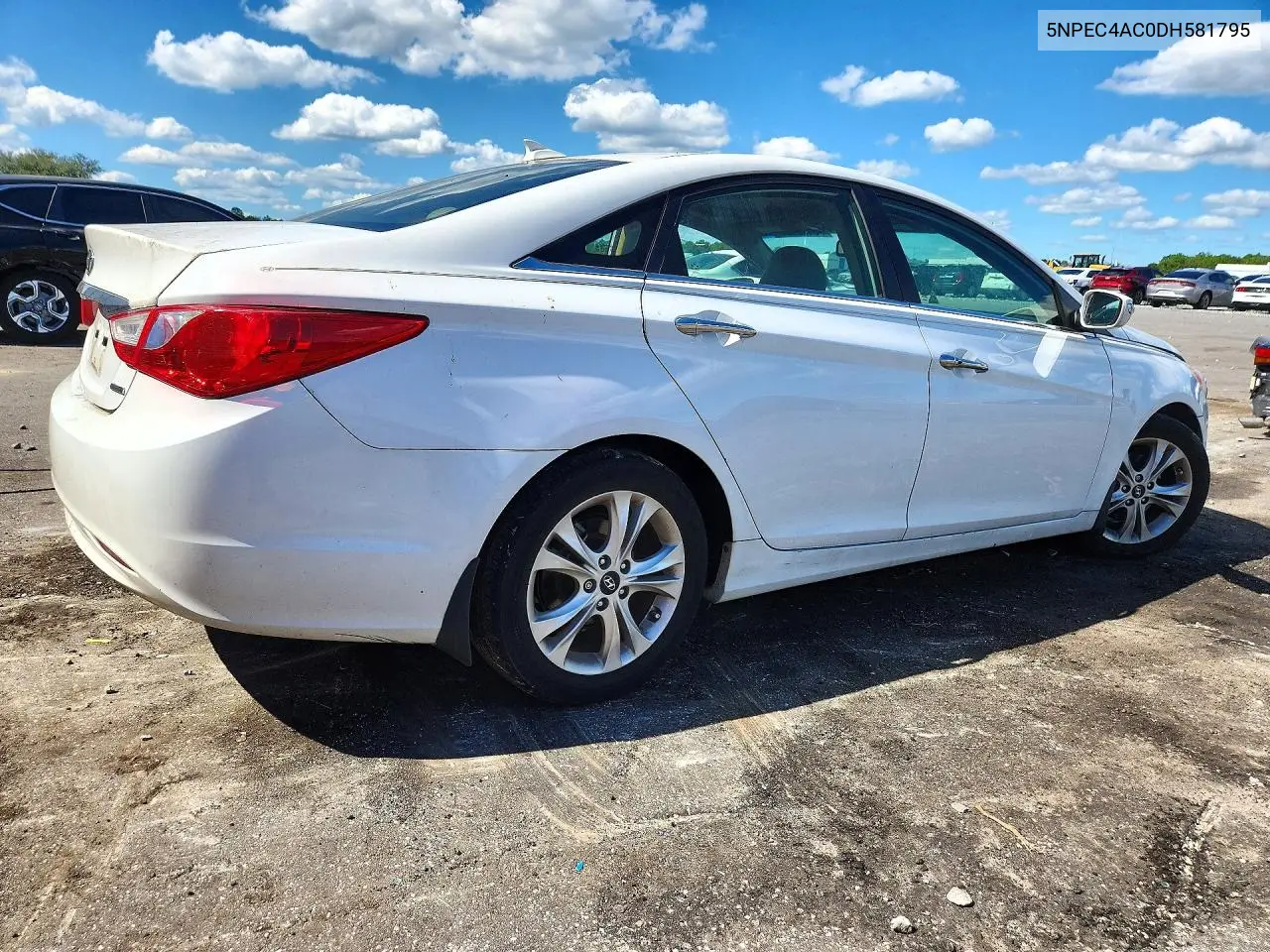 2013 HYUNDAI SONATA VIN 5NPEC4AC0DH581795 — фото 3