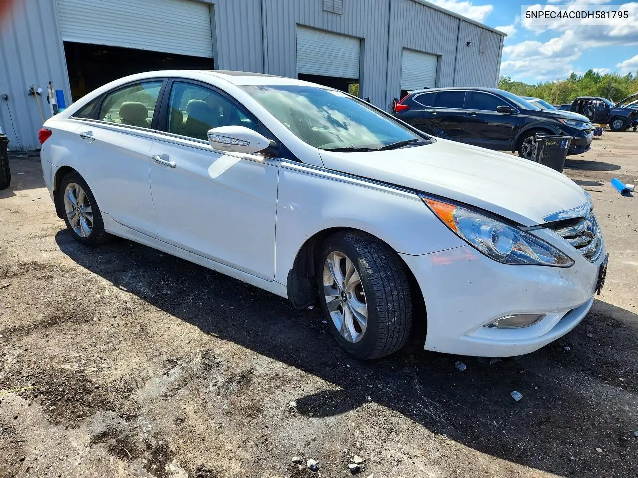 2013 HYUNDAI SONATA VIN 5NPEC4AC0DH581795 — фото 4