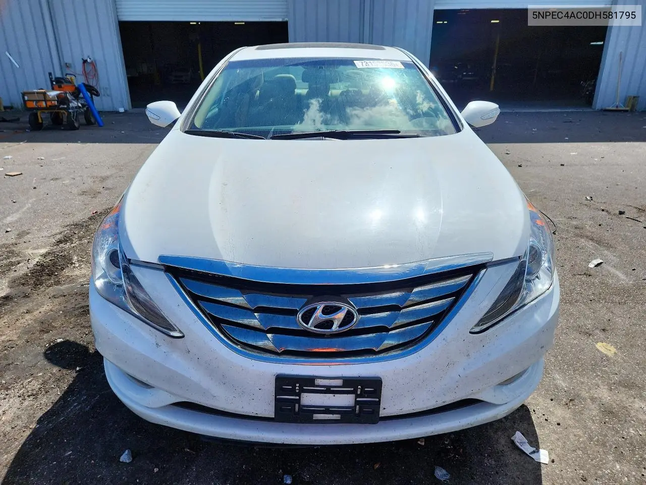 2013 HYUNDAI SONATA VIN 5NPEC4AC0DH581795 — фото 5