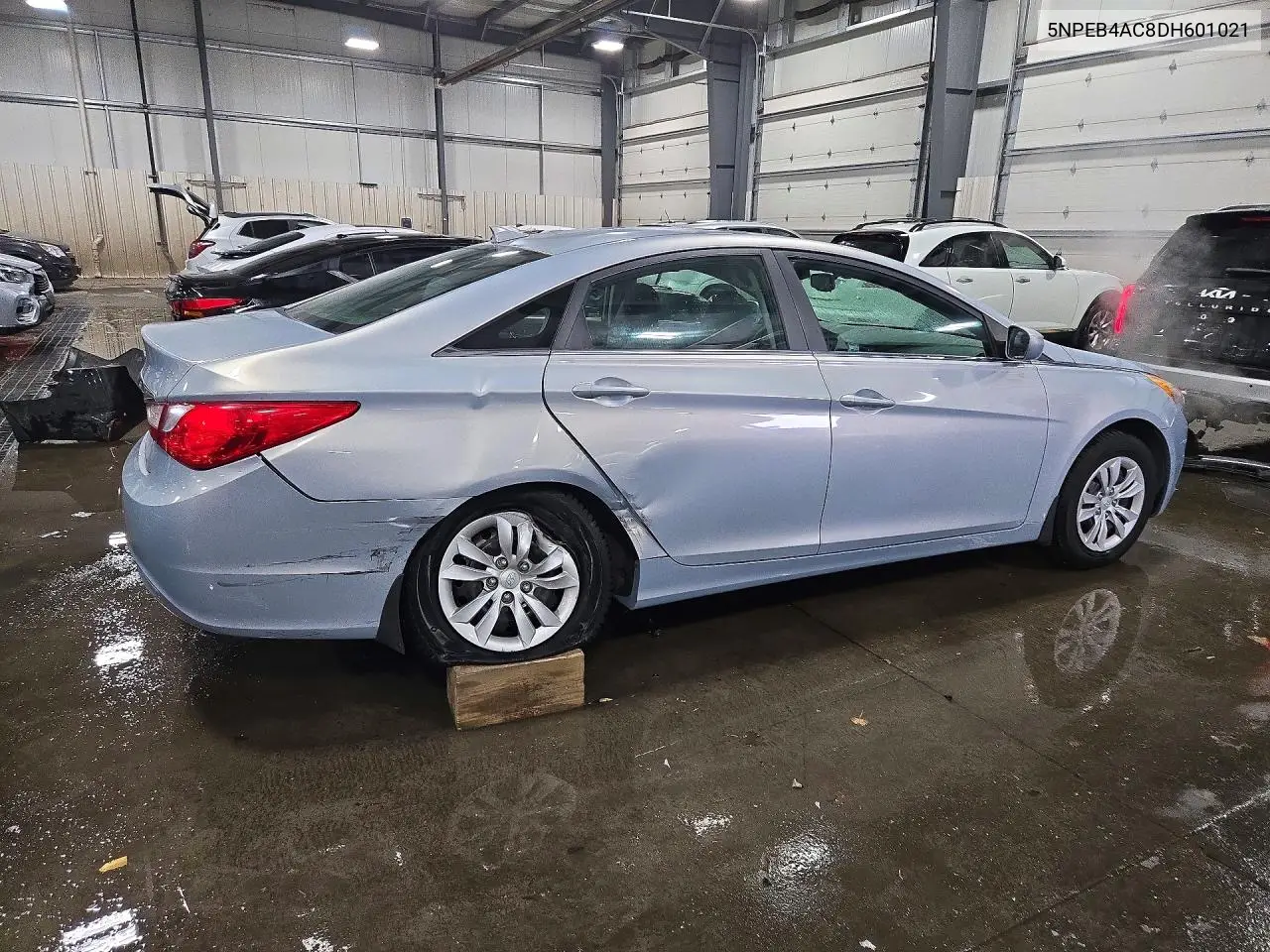 2013 HYUNDAI SONATA VIN 5NPEB4AC8DH601021 — фото 3