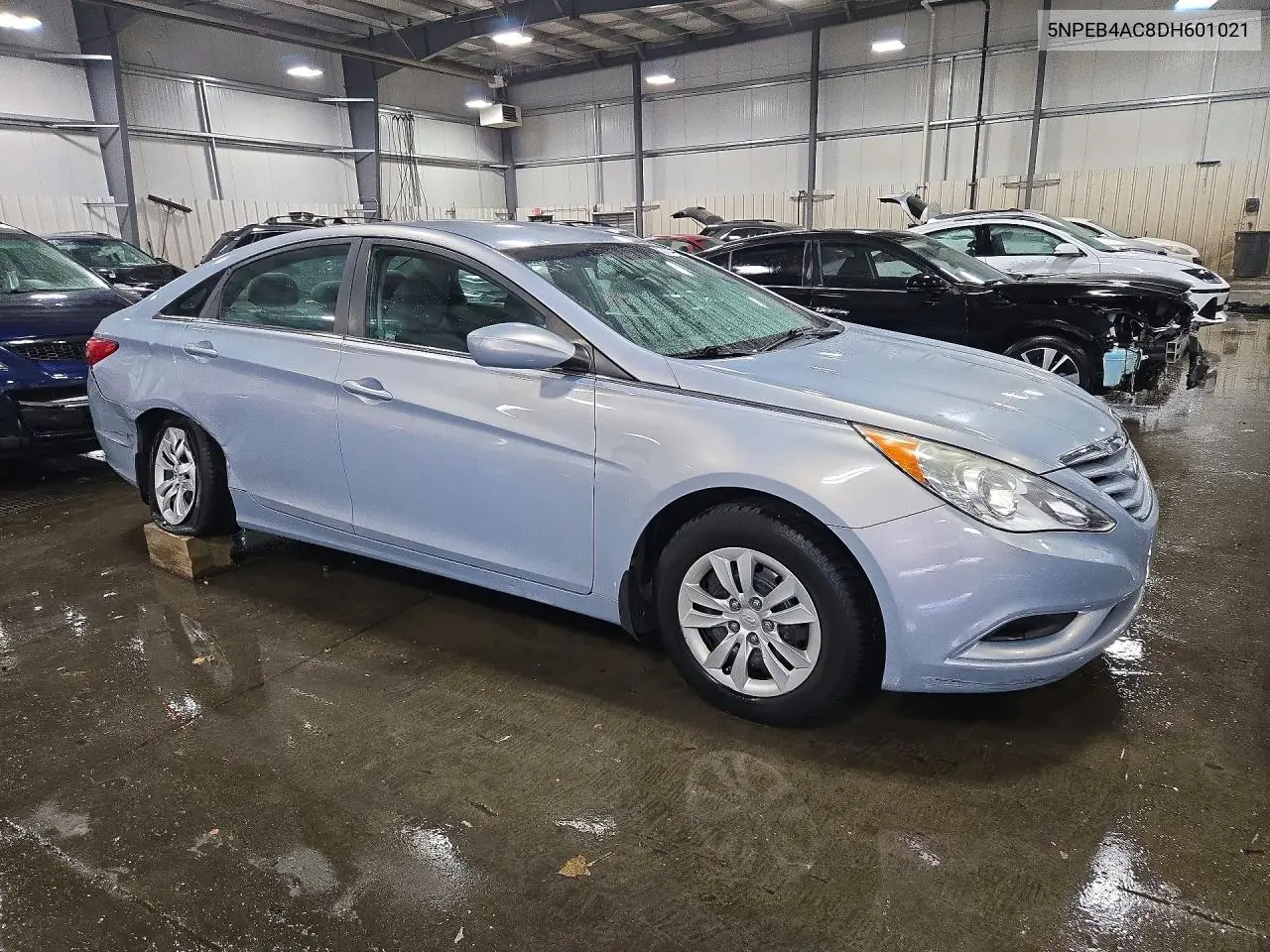 2013 HYUNDAI SONATA VIN 5NPEB4AC8DH601021 — фото 4