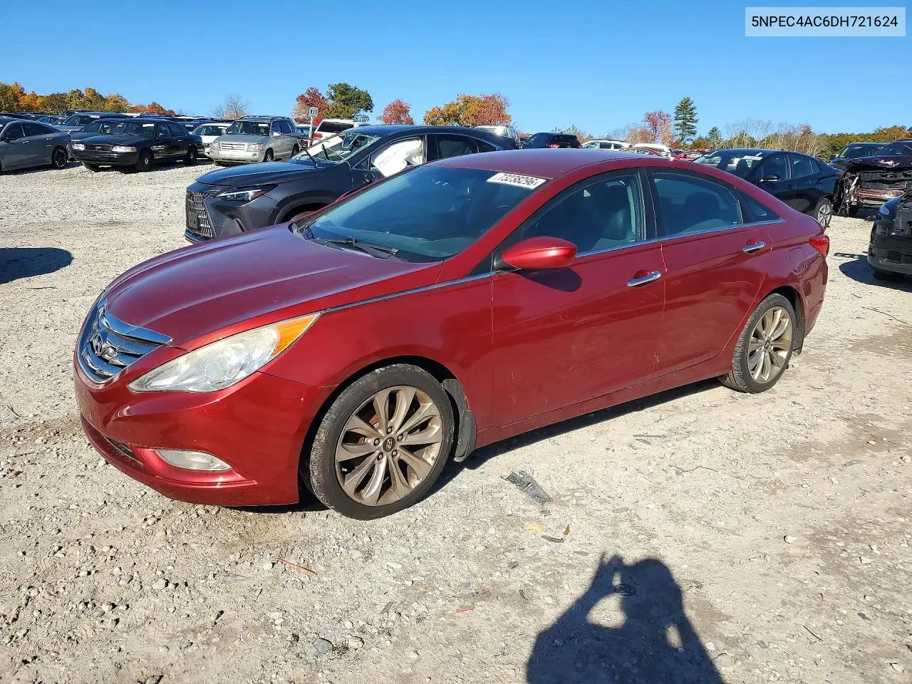 HYUNDAI SONATA 2013, VIN 5NPEC4AC6DH721624