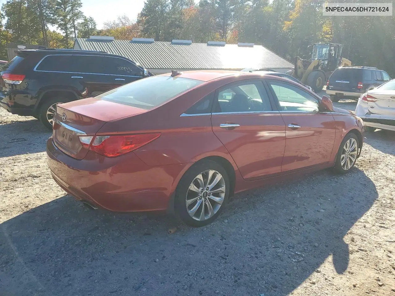 2013 HYUNDAI SONATA VIN 5NPEC4AC6DH721624 — фото 3