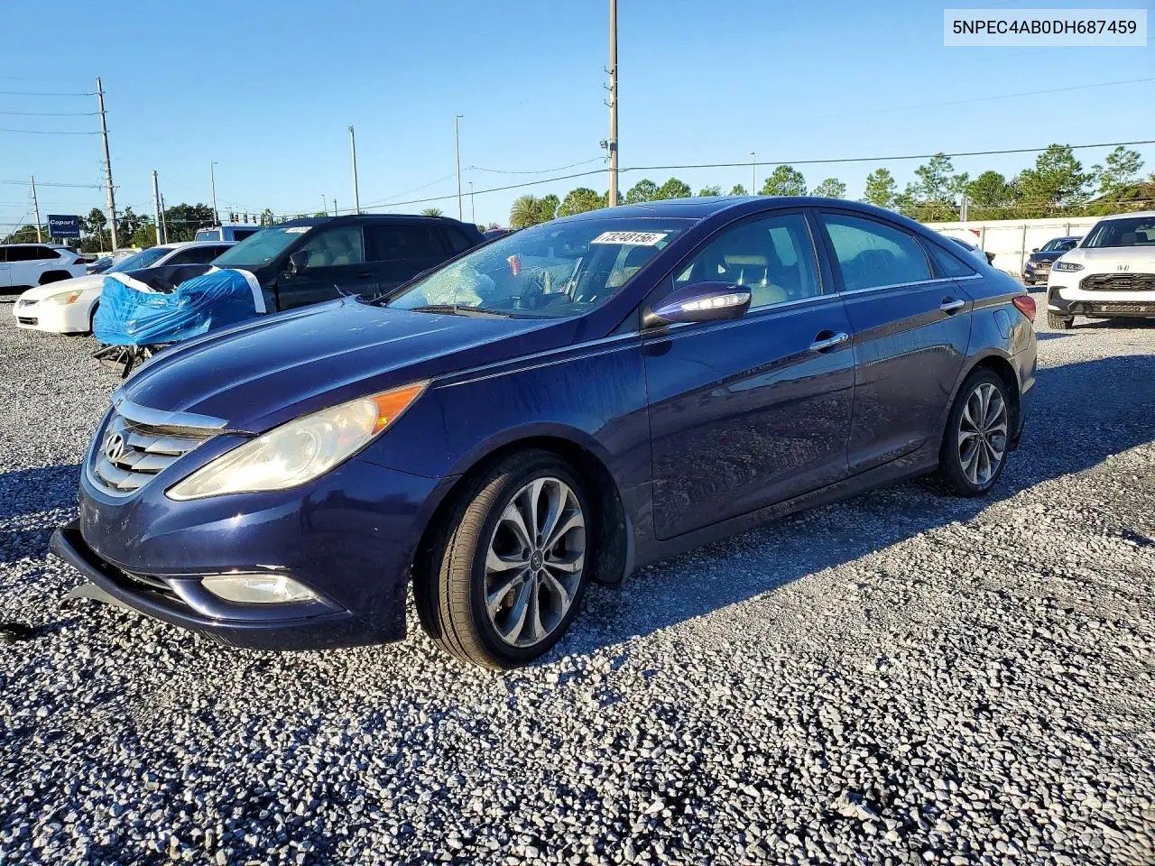 HYUNDAI SONATA 2013, VIN 5NPEC4AB0DH687459