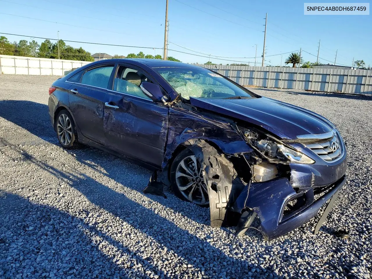 2013 HYUNDAI SONATA VIN 5NPEC4AB0DH687459 — фото 4
