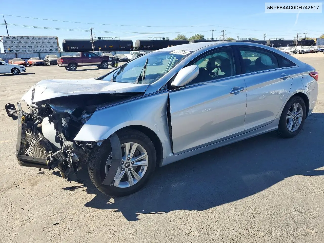 HYUNDAI SONATA 2013, VIN 5NPEB4AC0DH742617
