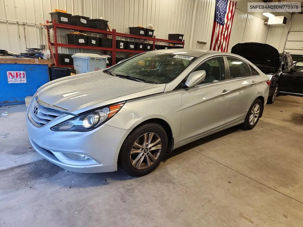 HYUNDAI SONATA 2013, VIN 5NPEB4AC5DH773975