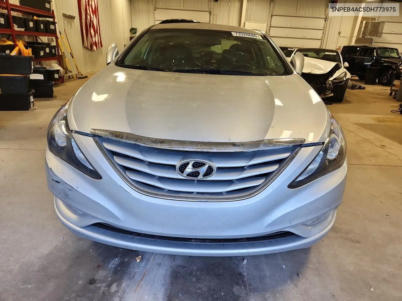 2013 HYUNDAI SONATA VIN 5NPEB4AC5DH773975 — фото 5
