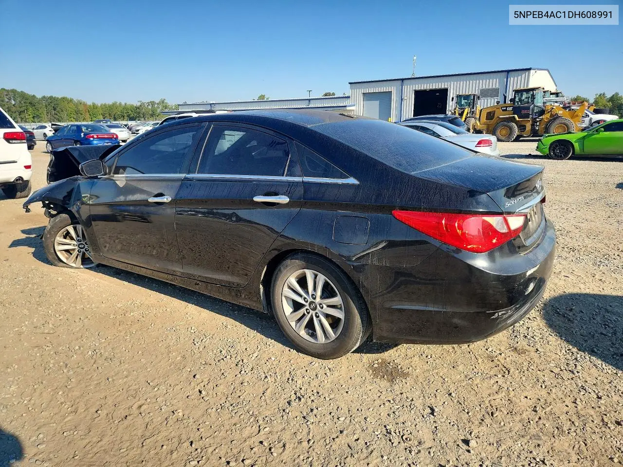 2013 HYUNDAI SONATA VIN 5NPEB4AC1DH608991 — фото 2