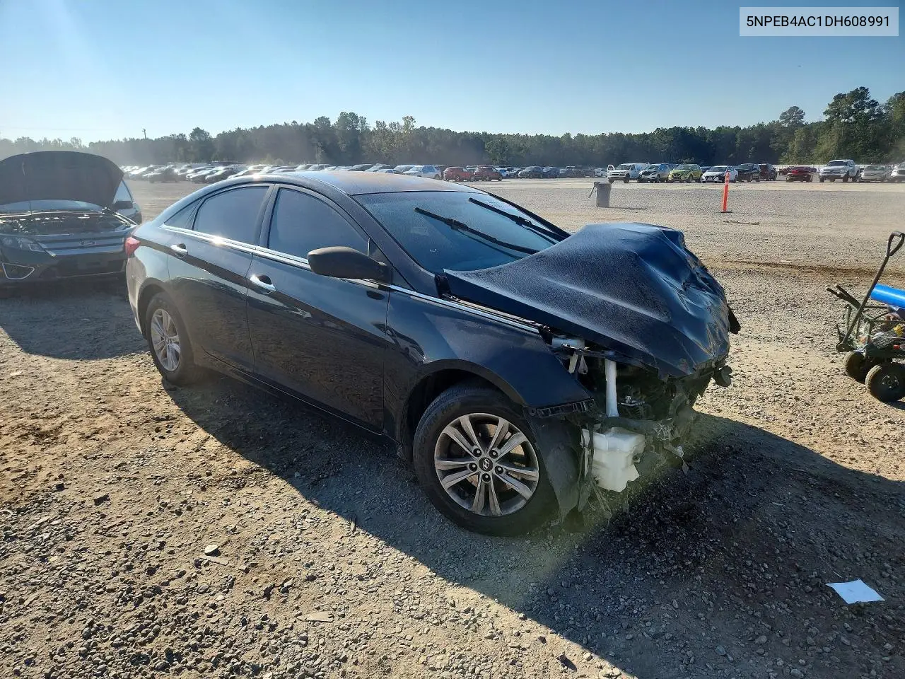 2013 HYUNDAI SONATA VIN 5NPEB4AC1DH608991 — фото 4