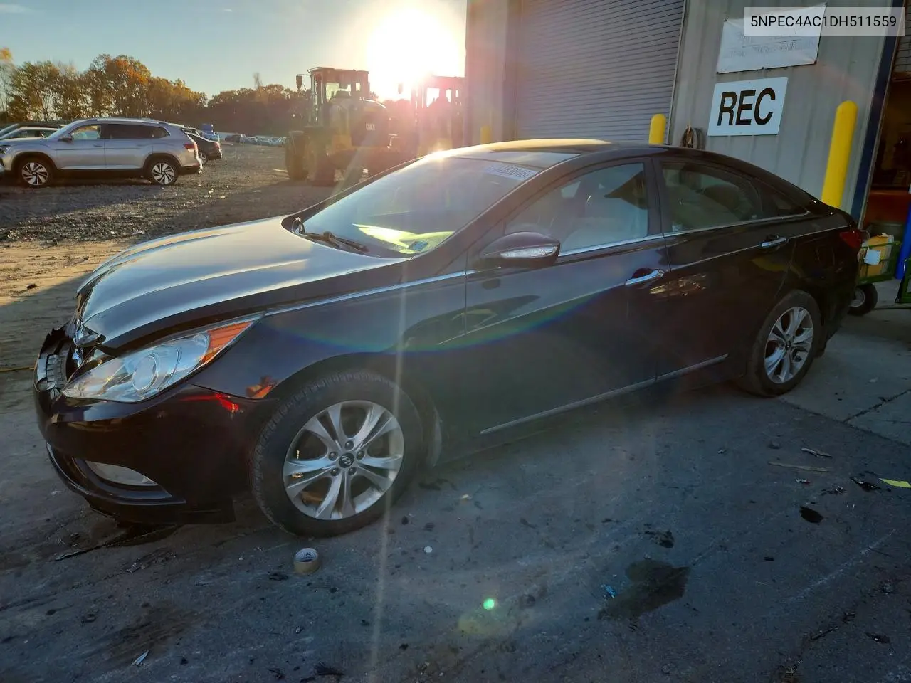 HYUNDAI SONATA 2013, VIN 5NPEC4AC1DH511559