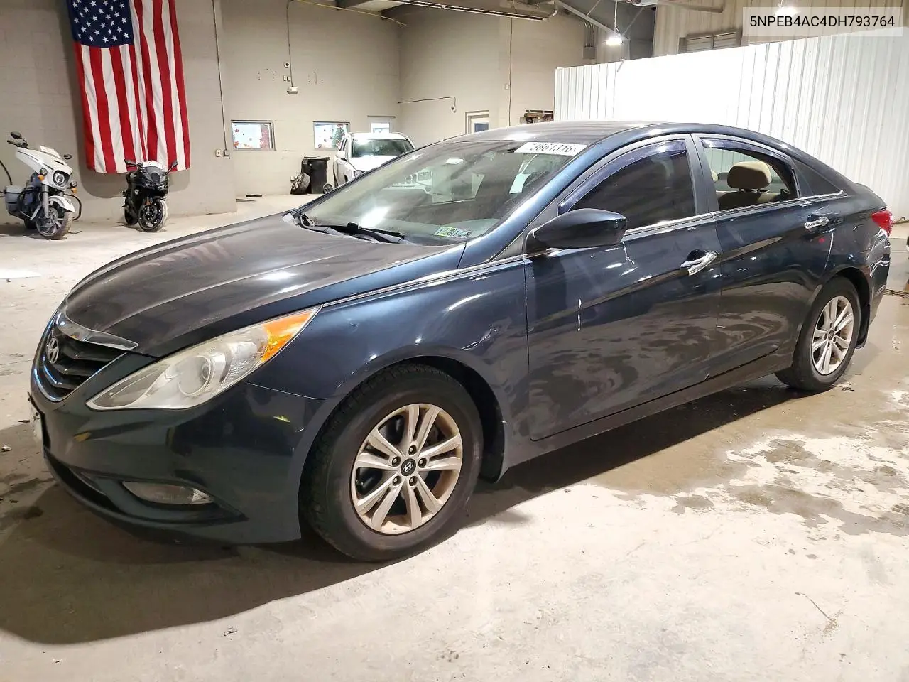 HYUNDAI SONATA 2013, VIN 5NPEB4AC4DH793764