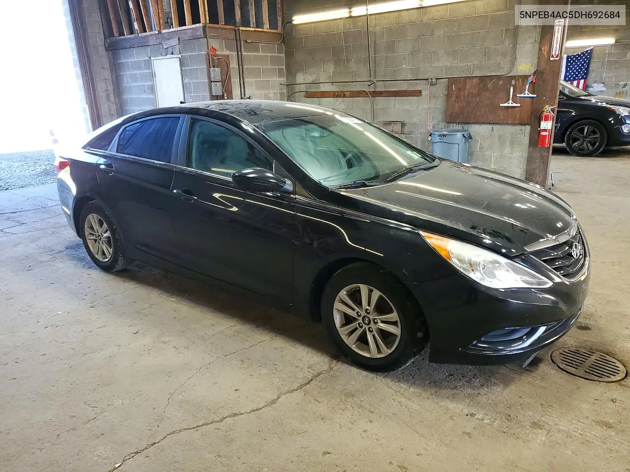2013 HYUNDAI SONATA VIN 5NPEB4AC5DH692684 — фото 4
