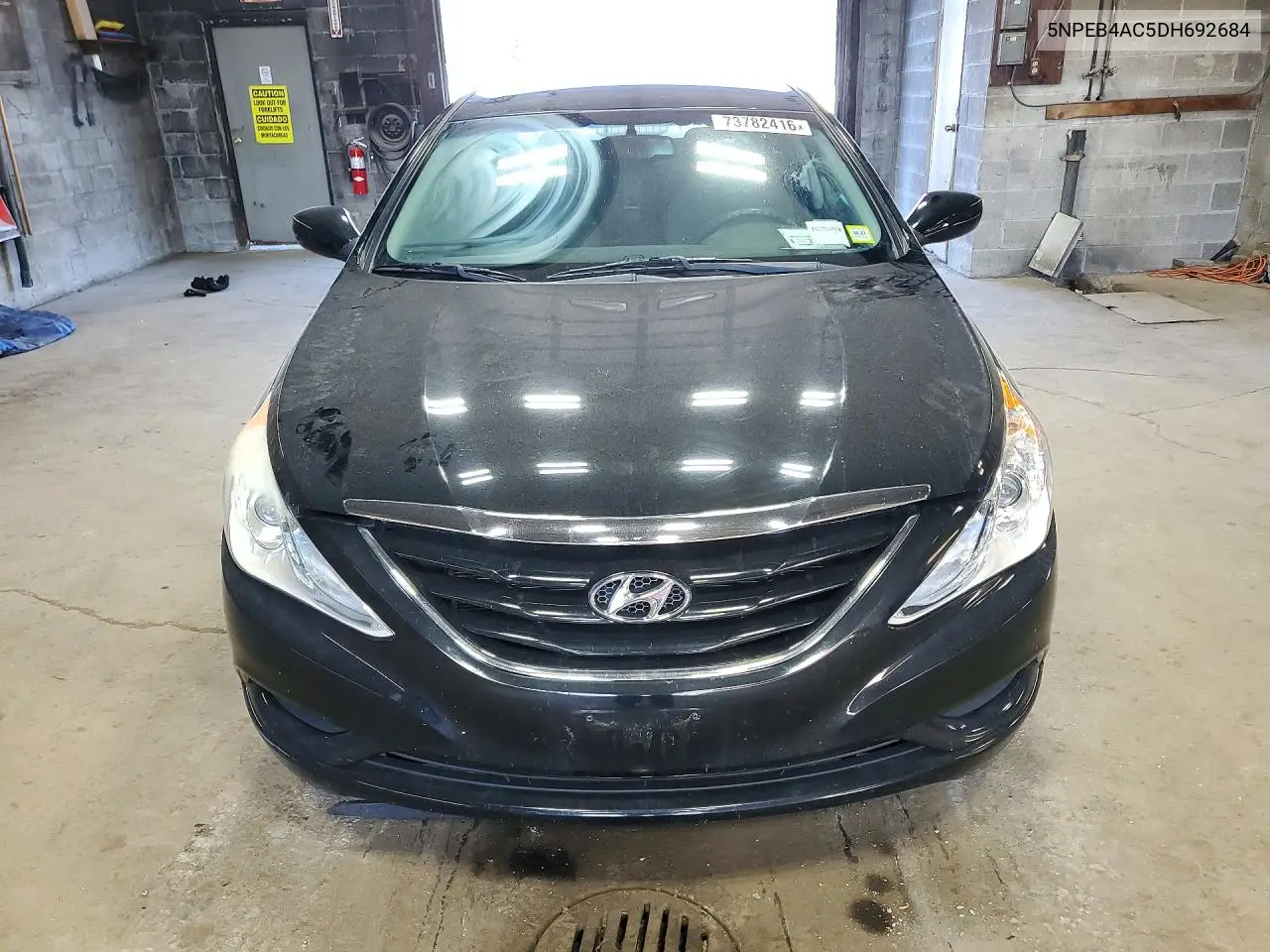2013 HYUNDAI SONATA VIN 5NPEB4AC5DH692684 — фото 5