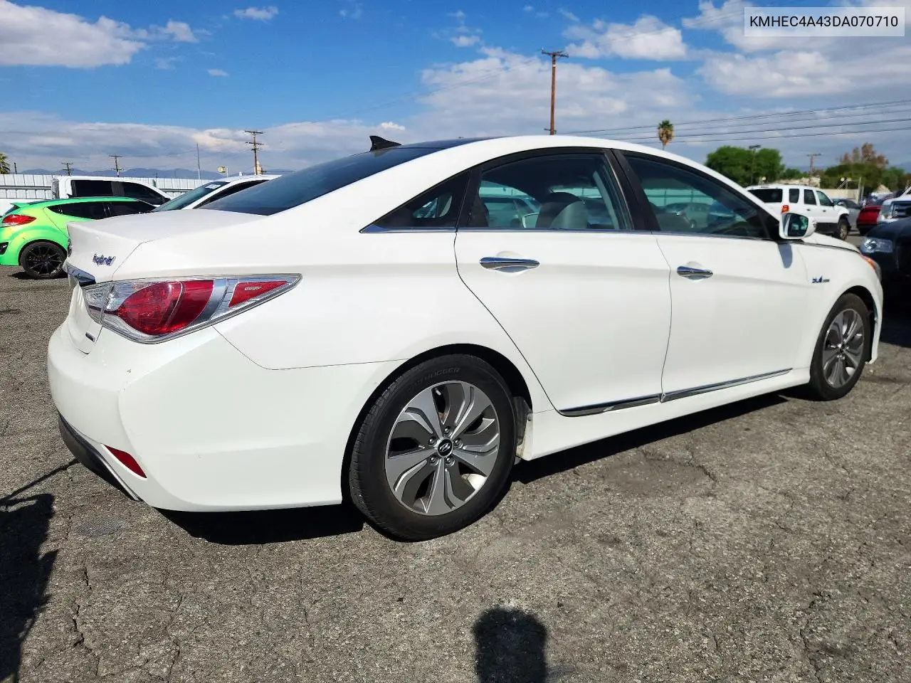 2013 HYUNDAI SONATA VIN KMHEC4A43DA070710 — фото 3