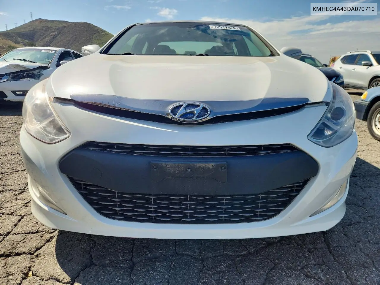2013 HYUNDAI SONATA VIN KMHEC4A43DA070710 — фото 5