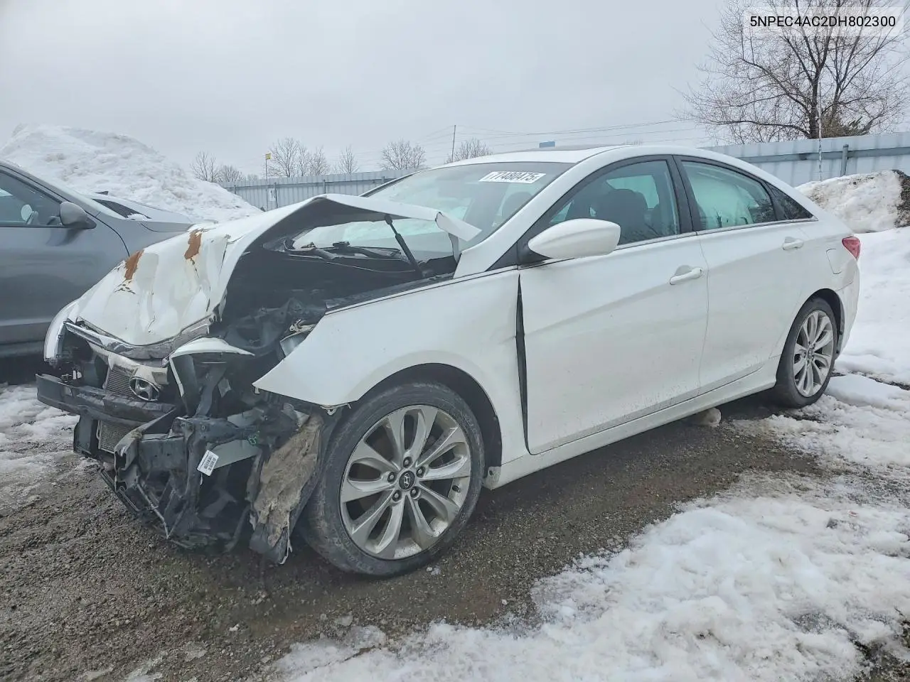 HYUNDAI SONATA 2013, VIN 5NPEC4AC2DH802300