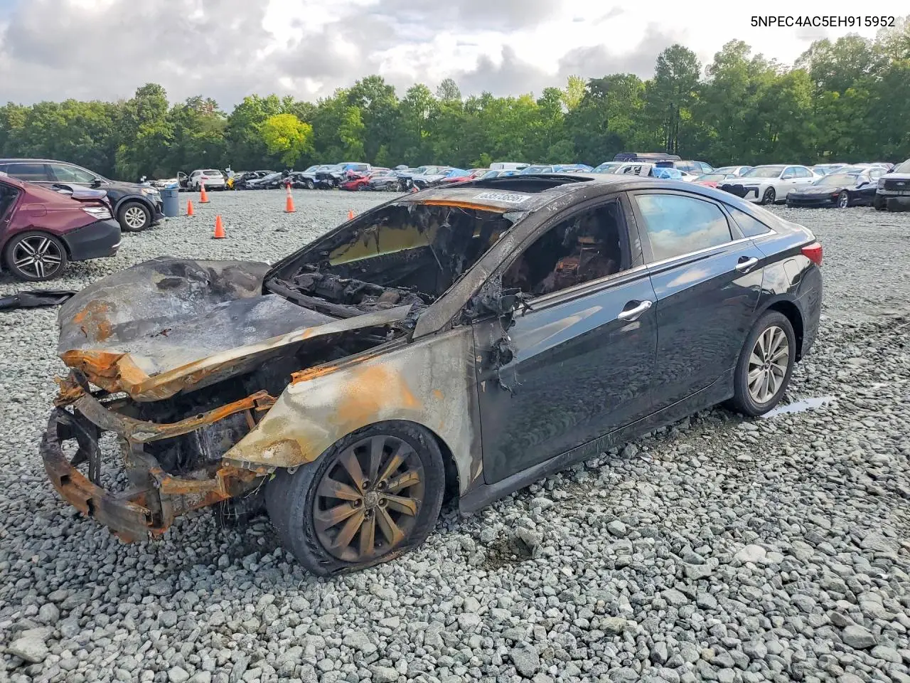 HYUNDAI SONATA 2014, VIN 5NPEC4AC5EH915952
