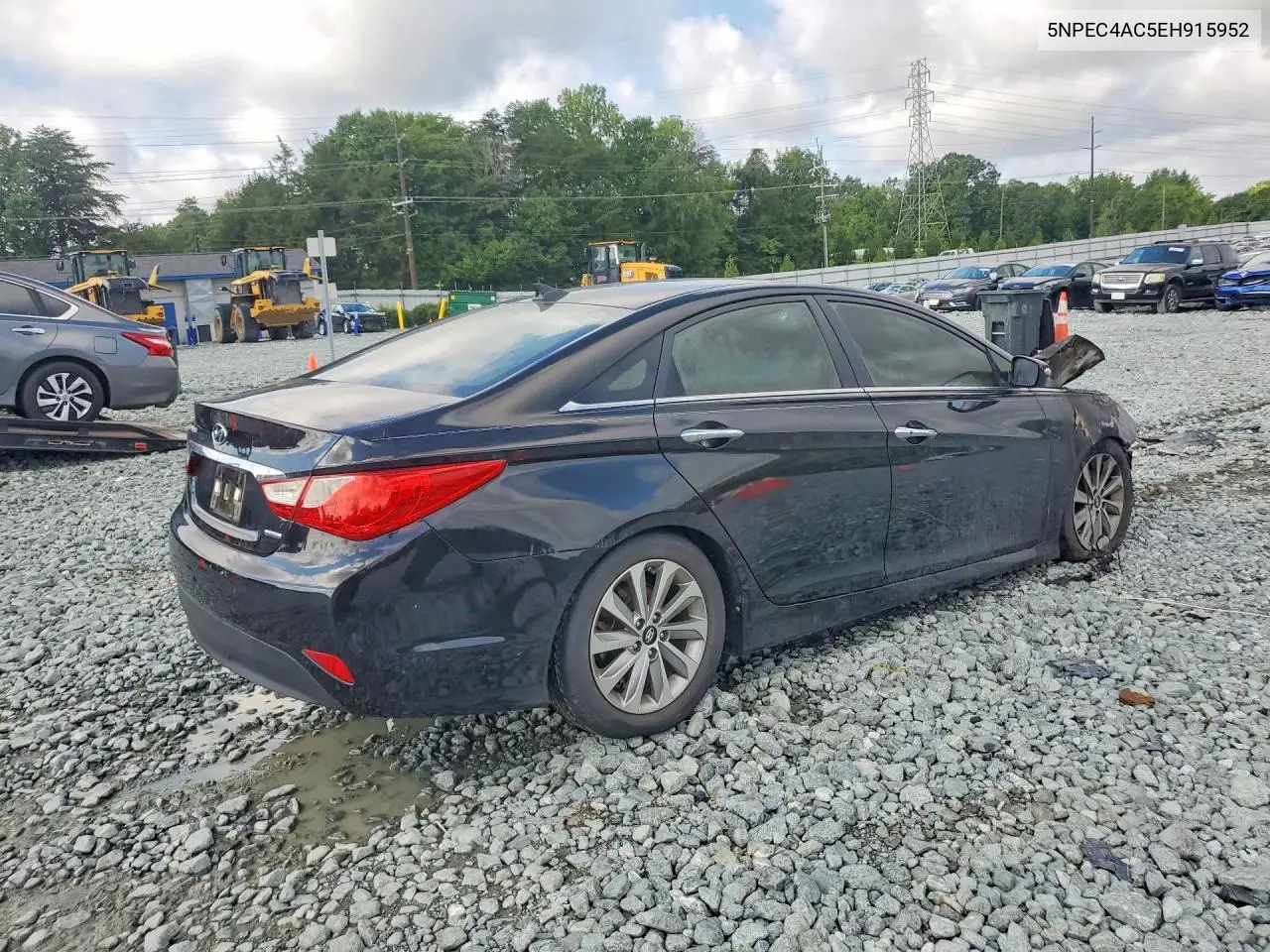 2014 HYUNDAI SONATA VIN 5NPEC4AC5EH915952 — фото 3