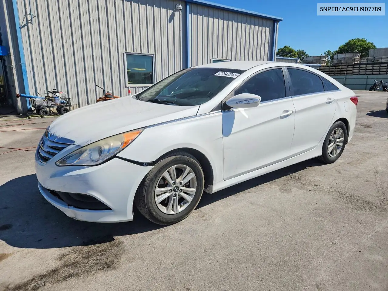 HYUNDAI SONATA 2014, VIN 5NPEB4AC9EH907789
