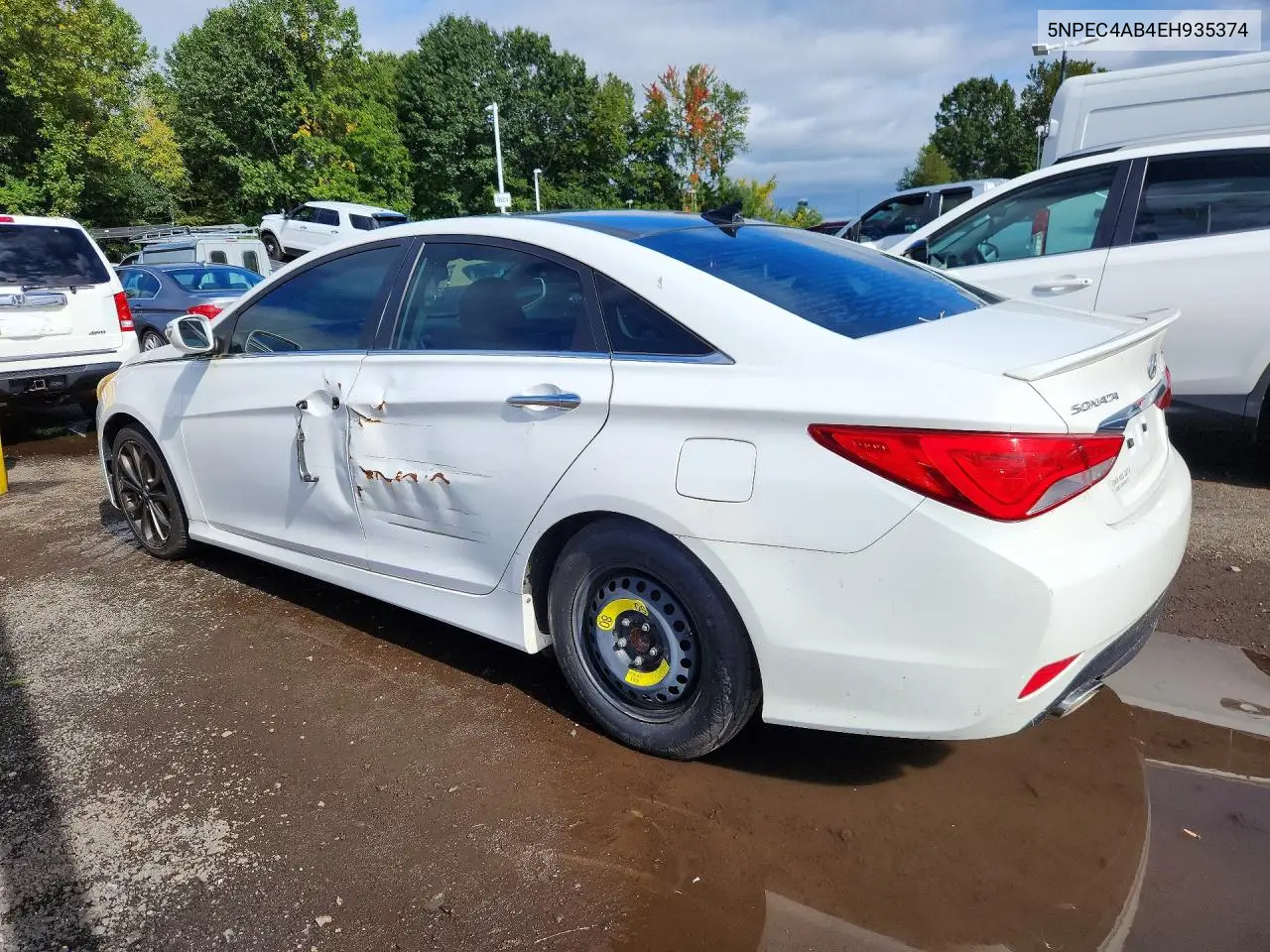 2014 HYUNDAI SONATA VIN 5NPEC4AB4EH935374 — фото 2