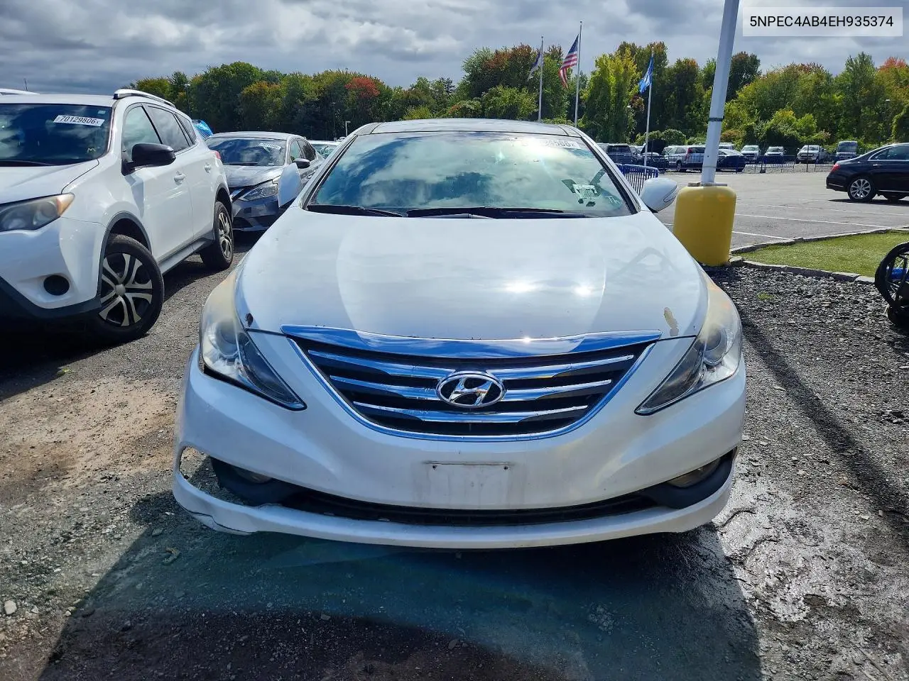 2014 HYUNDAI SONATA VIN 5NPEC4AB4EH935374 — фото 5