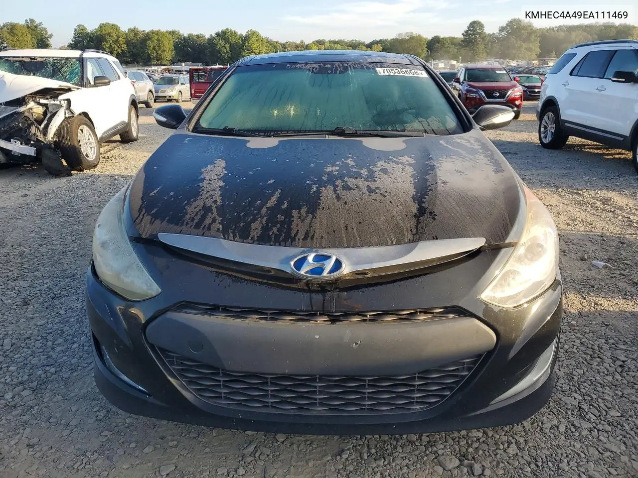 2014 HYUNDAI SONATA VIN KMHEC4A49EA111469 — фото 5