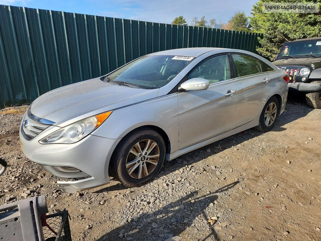HYUNDAI SONATA 2014, VIN 5NPEB4AC4EH876435