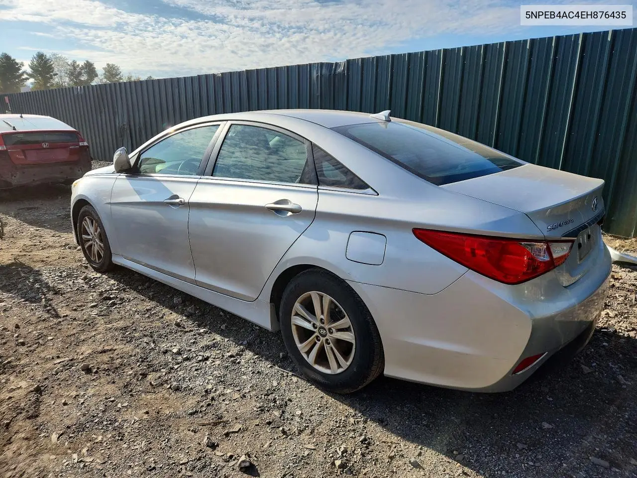 2014 HYUNDAI SONATA VIN 5NPEB4AC4EH876435 — фото 2