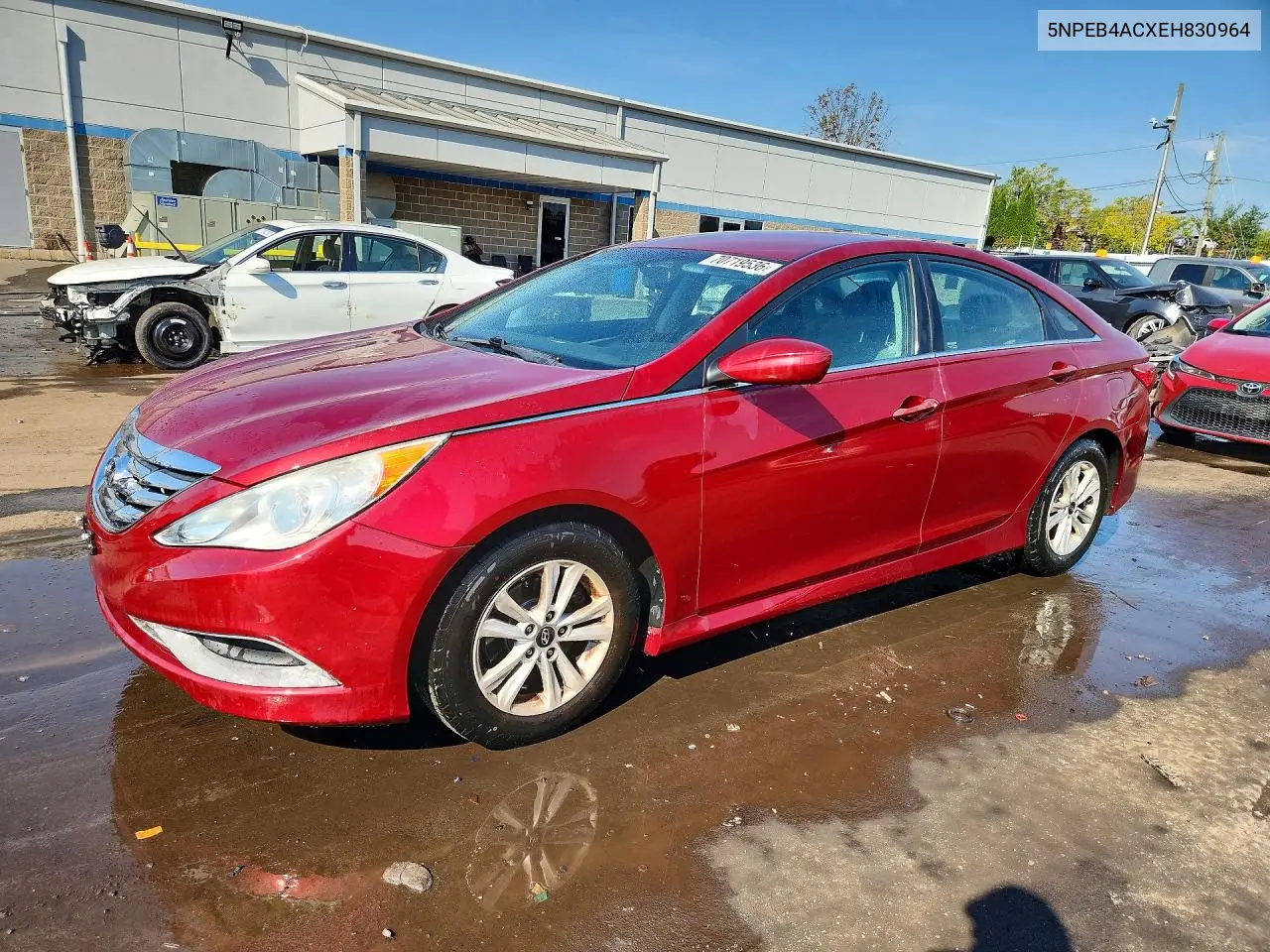 HYUNDAI SONATA 2014, VIN 5NPEB4ACXEH830964