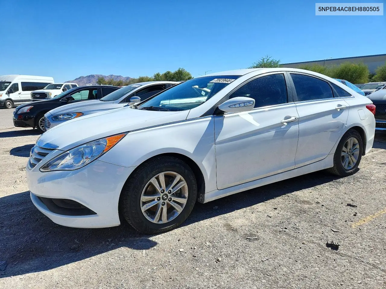 HYUNDAI SONATA 2014, VIN 5NPEB4AC8EH880505