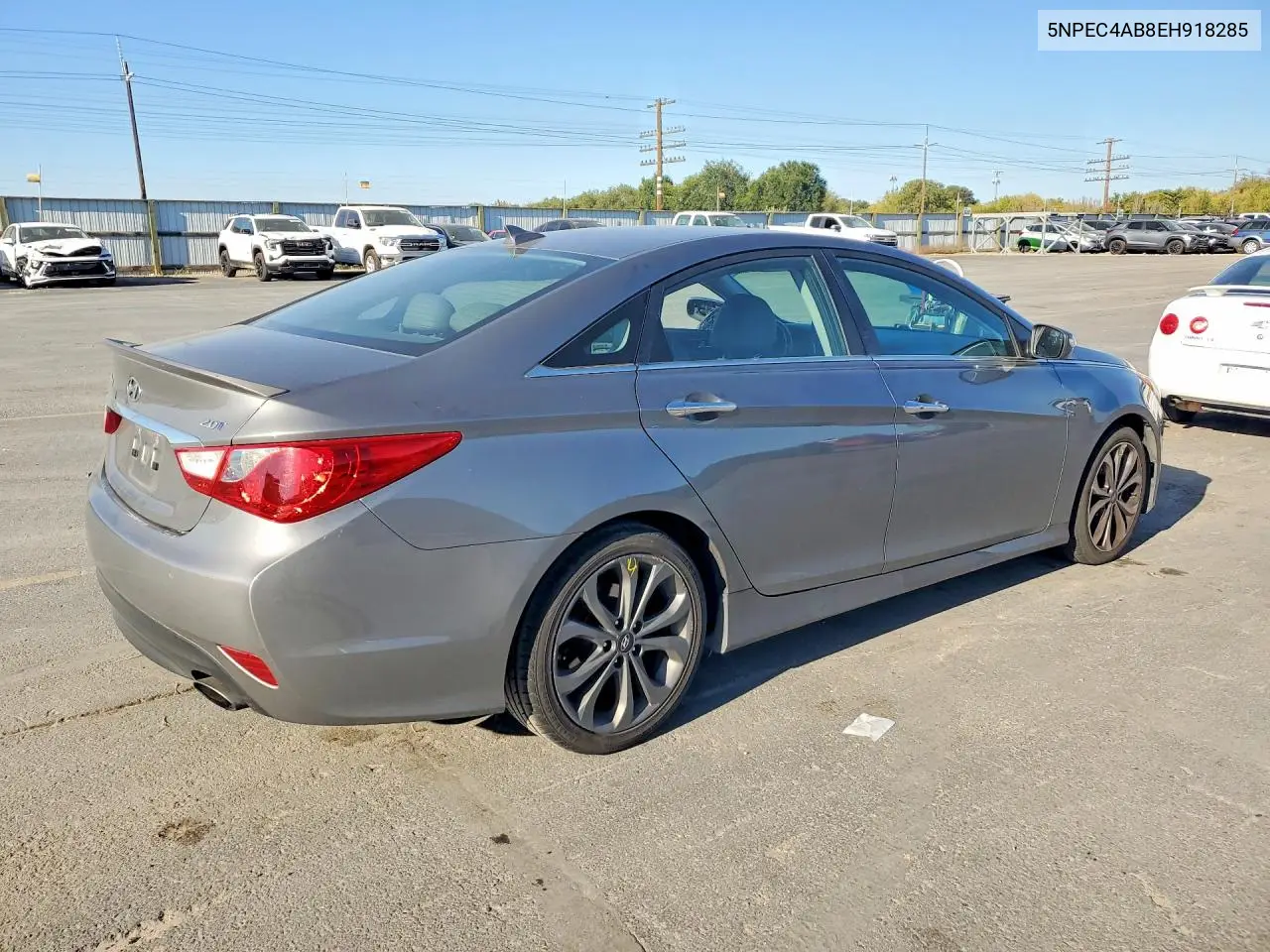 2014 HYUNDAI SONATA VIN 5NPEC4AB8EH918285 — фото 3