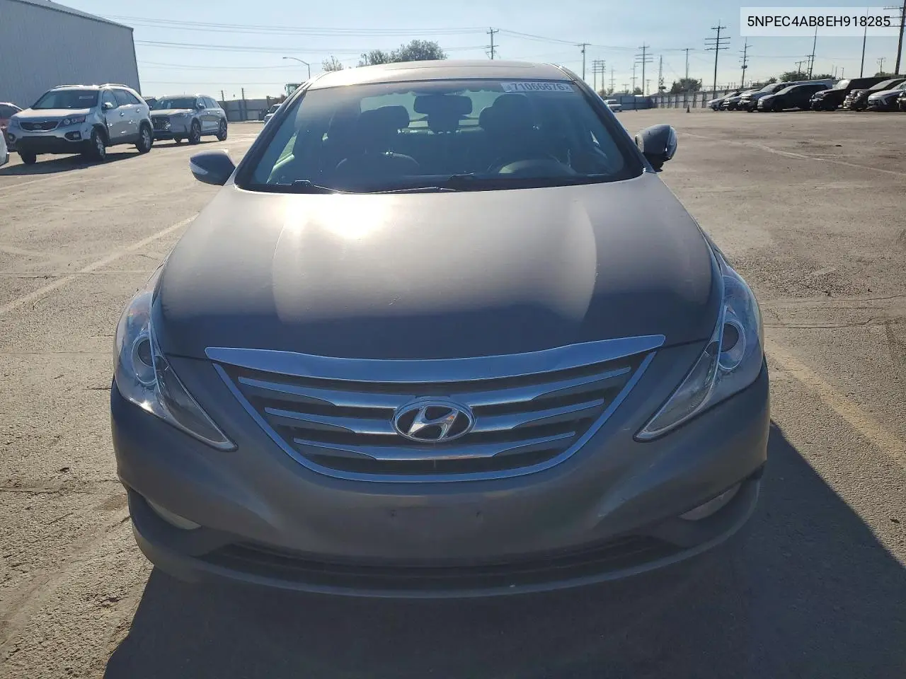 2014 HYUNDAI SONATA VIN 5NPEC4AB8EH918285 — фото 5