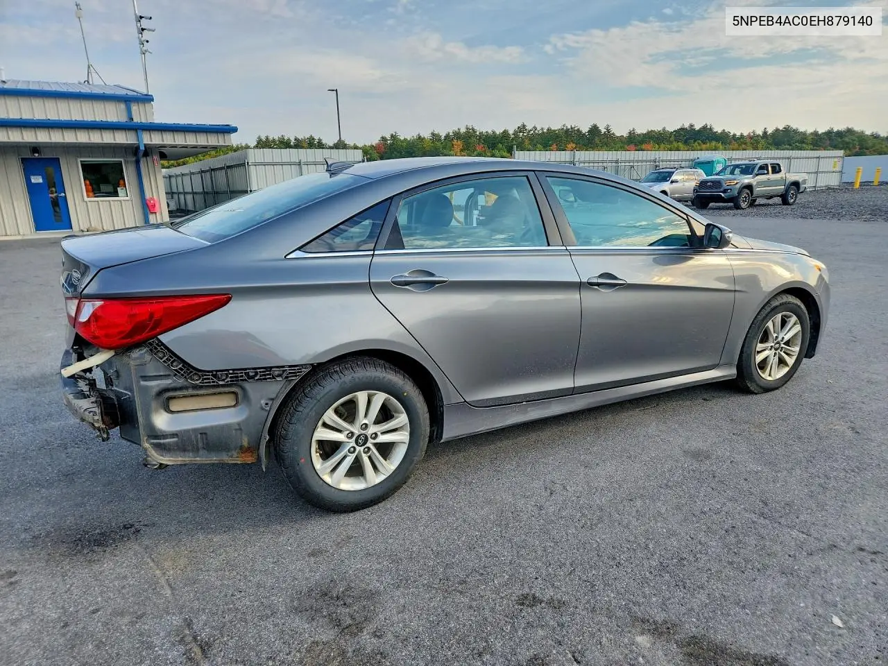 2014 HYUNDAI SONATA VIN 5NPEB4AC0EH879140 — фото 3