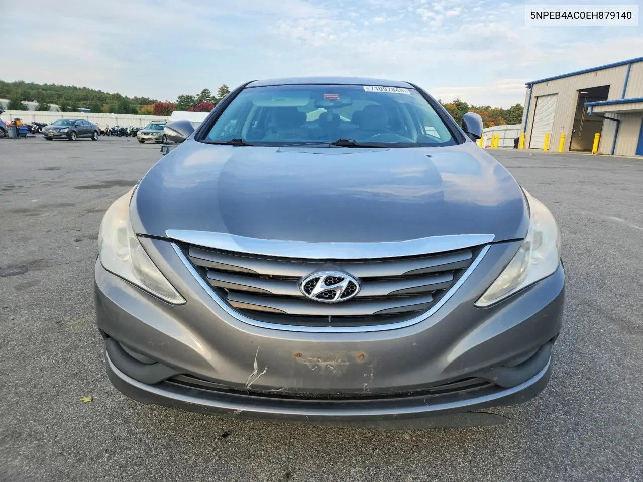 2014 HYUNDAI SONATA VIN 5NPEB4AC0EH879140 — фото 5