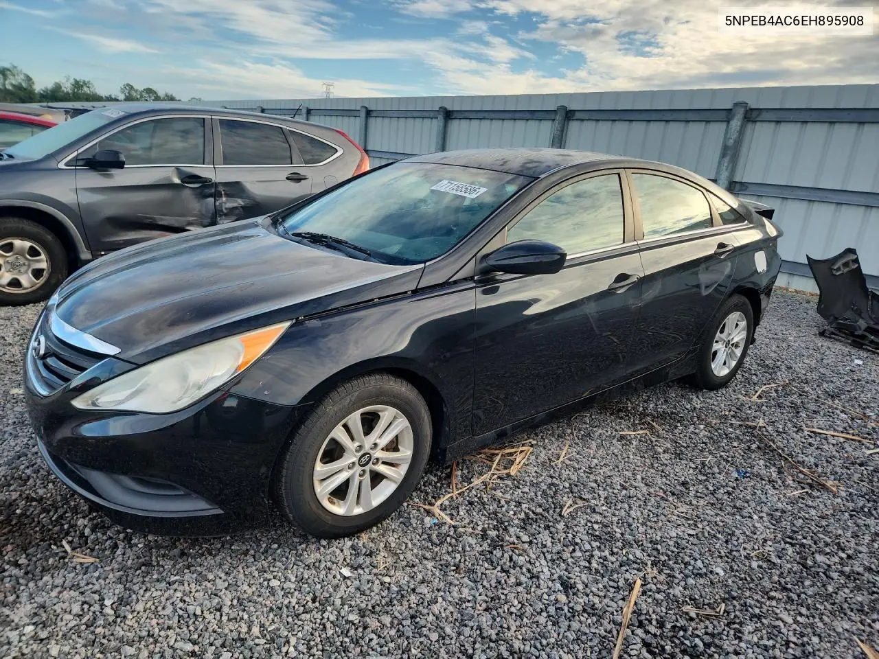HYUNDAI SONATA 2014, VIN 5NPEB4AC6EH895908