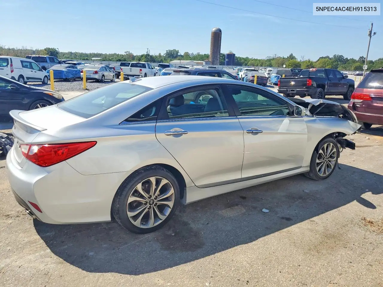 2014 HYUNDAI SONATA VIN 5NPEC4AC4EH915313 — фото 3