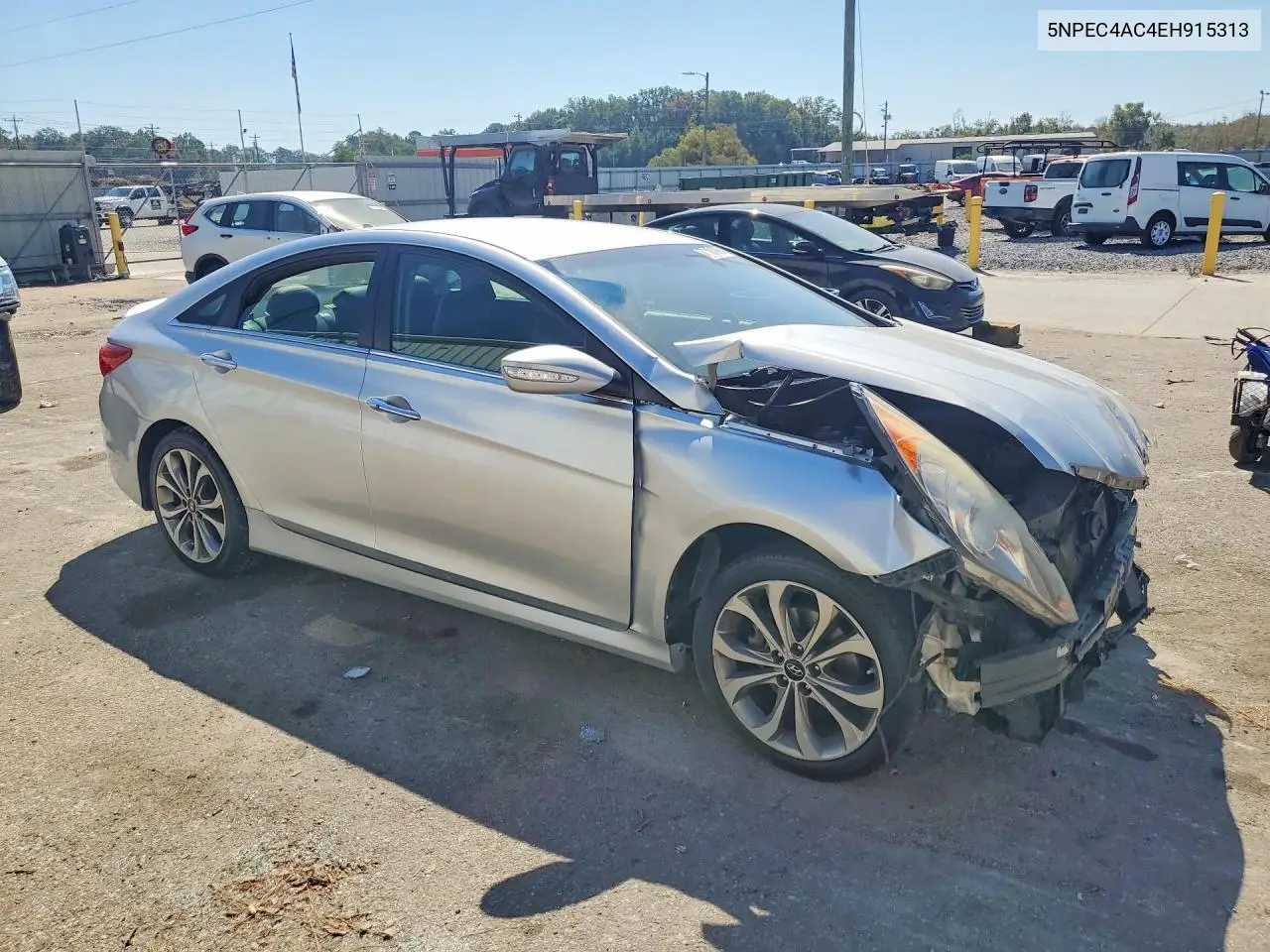 2014 HYUNDAI SONATA VIN 5NPEC4AC4EH915313 — фото 4