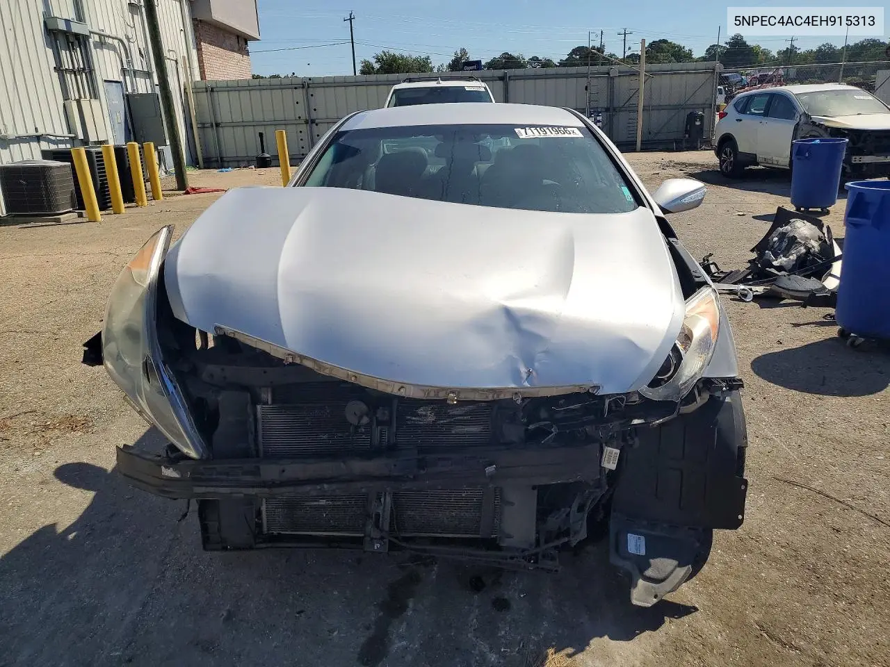 2014 HYUNDAI SONATA VIN 5NPEC4AC4EH915313 — фото 5