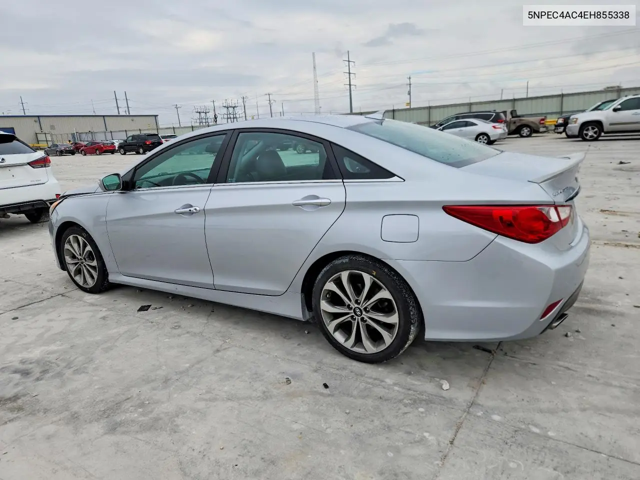 2014 HYUNDAI SONATA VIN 5NPEC4AC4EH855338 — фото 2
