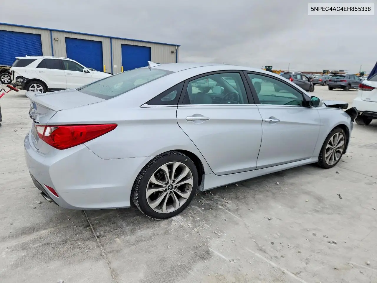 2014 HYUNDAI SONATA VIN 5NPEC4AC4EH855338 — фото 3