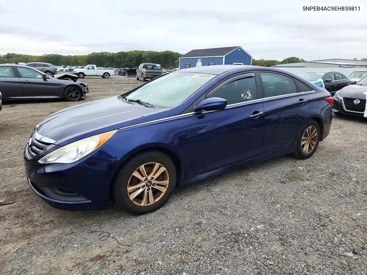 HYUNDAI SONATA 2014, VIN 5NPEB4AC9EH859811