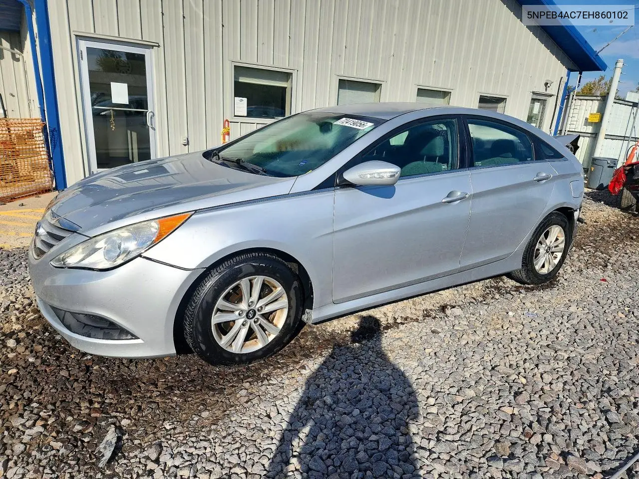 HYUNDAI SONATA 2014, VIN 5NPEB4AC7EH860102