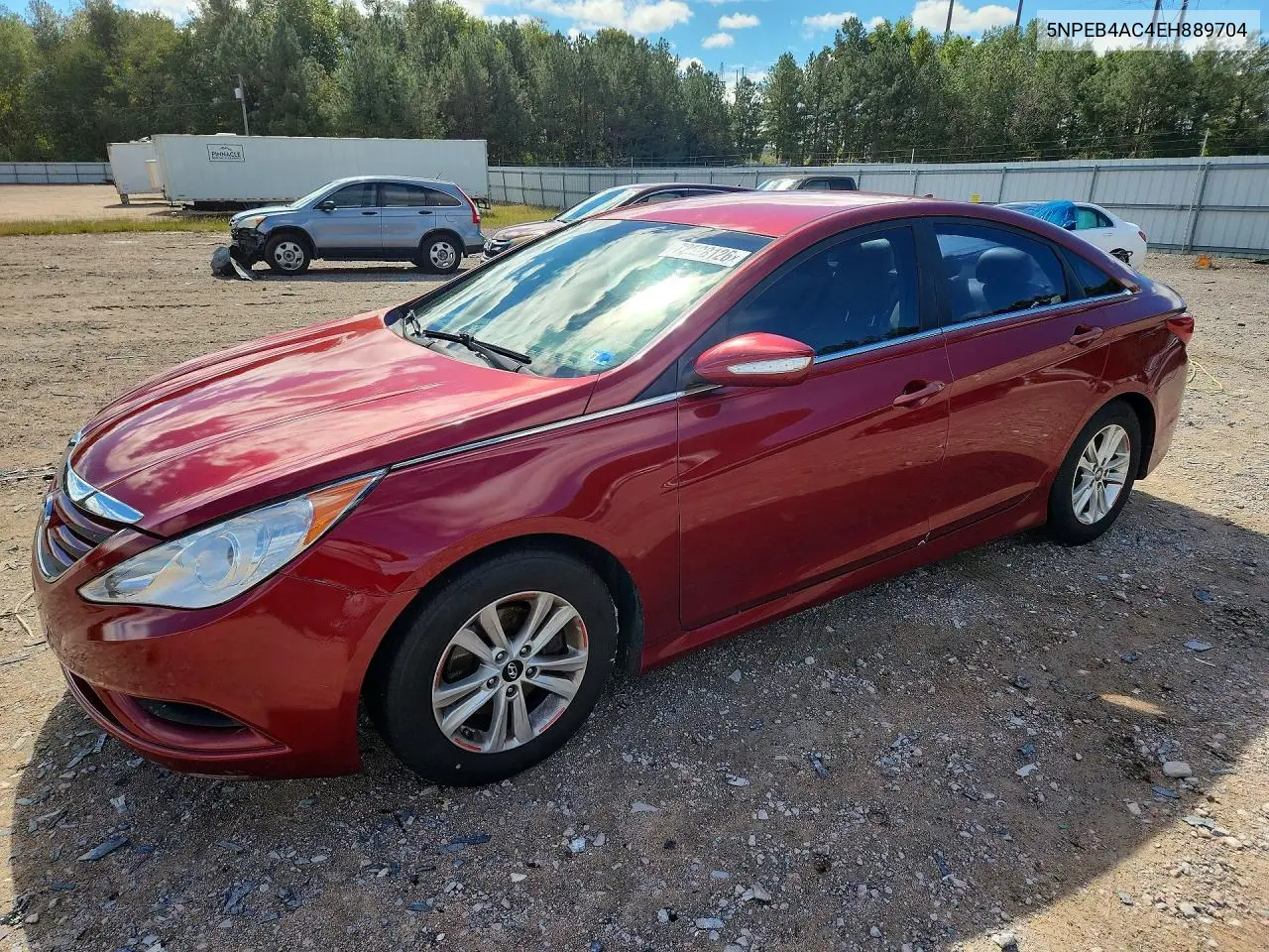 HYUNDAI SONATA 2014, VIN 5NPEB4AC4EH889704