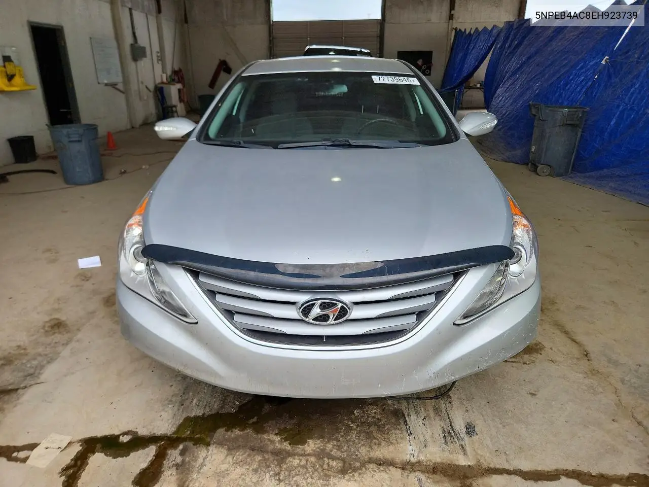 2014 HYUNDAI SONATA VIN 5NPEB4AC8EH923739 — фото 5