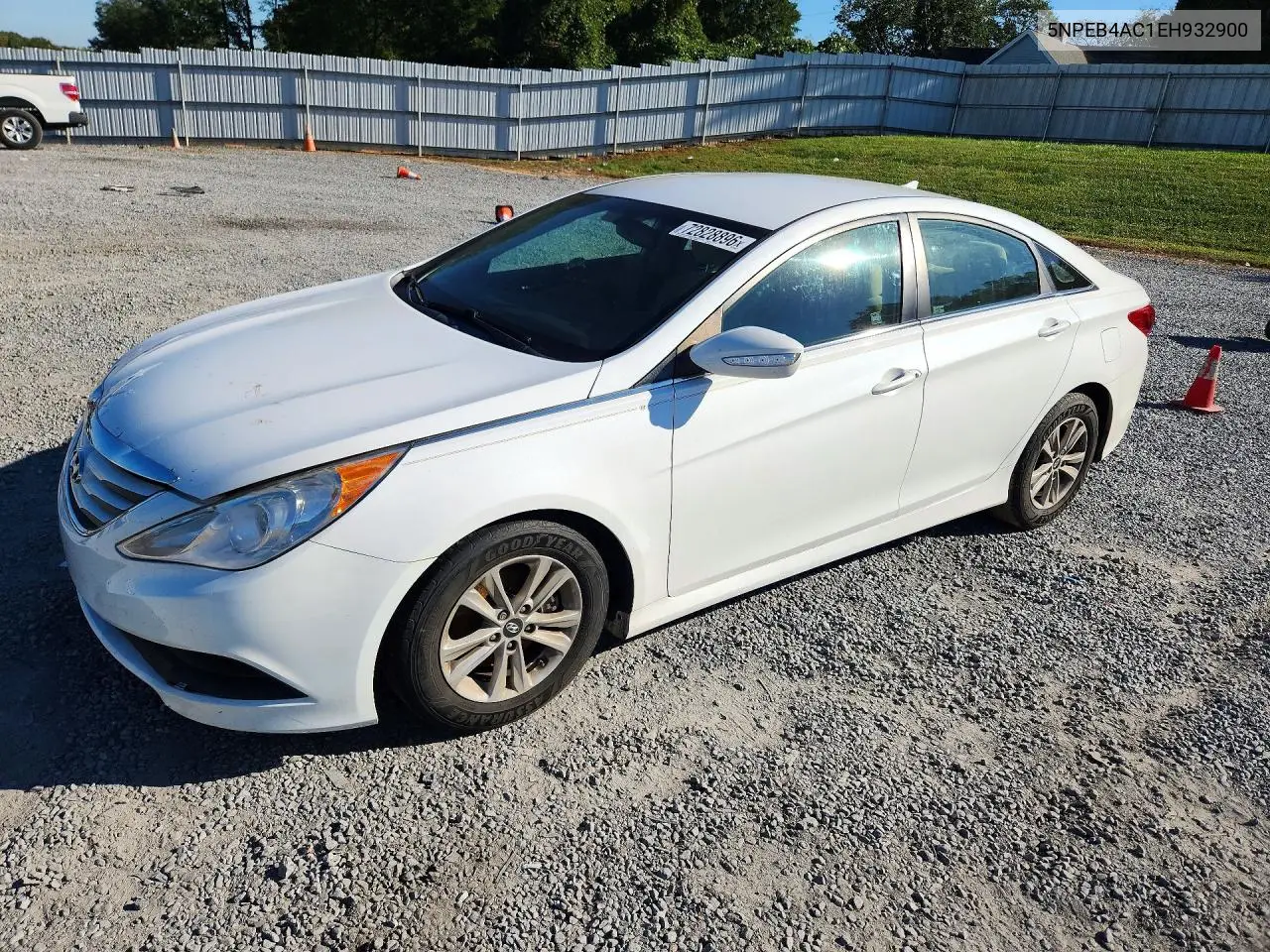HYUNDAI SONATA 2014, VIN 5NPEB4AC1EH932900