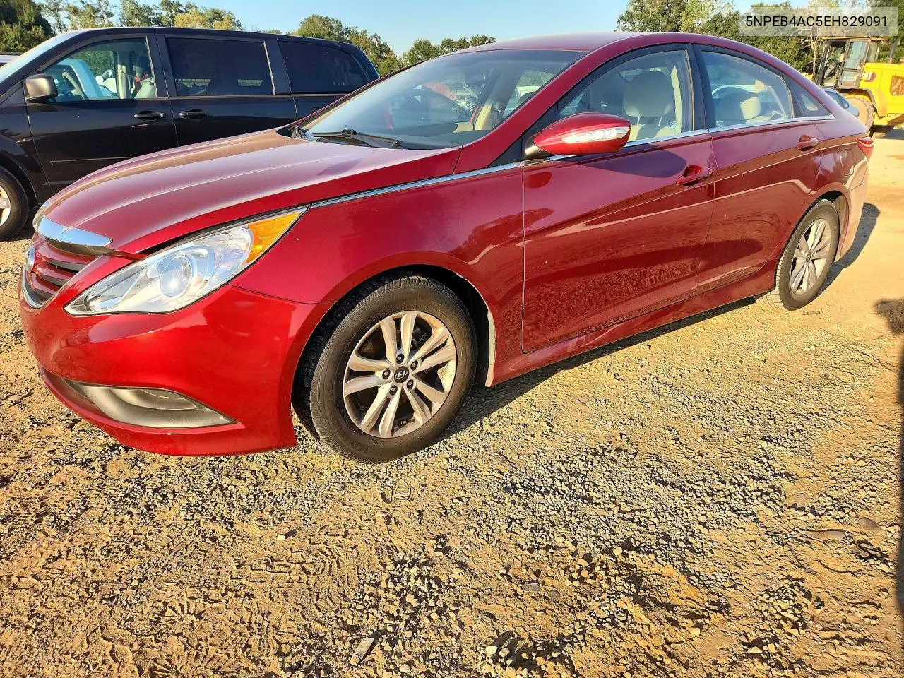 HYUNDAI SONATA 2014, VIN 5NPEB4AC5EH829091