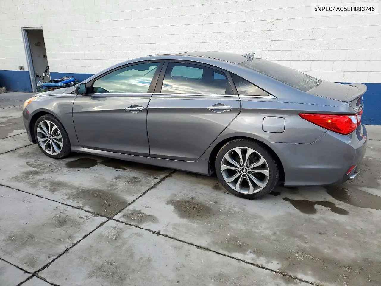 2014 HYUNDAI SONATA VIN 5NPEC4AC5EH883746 — фото 2