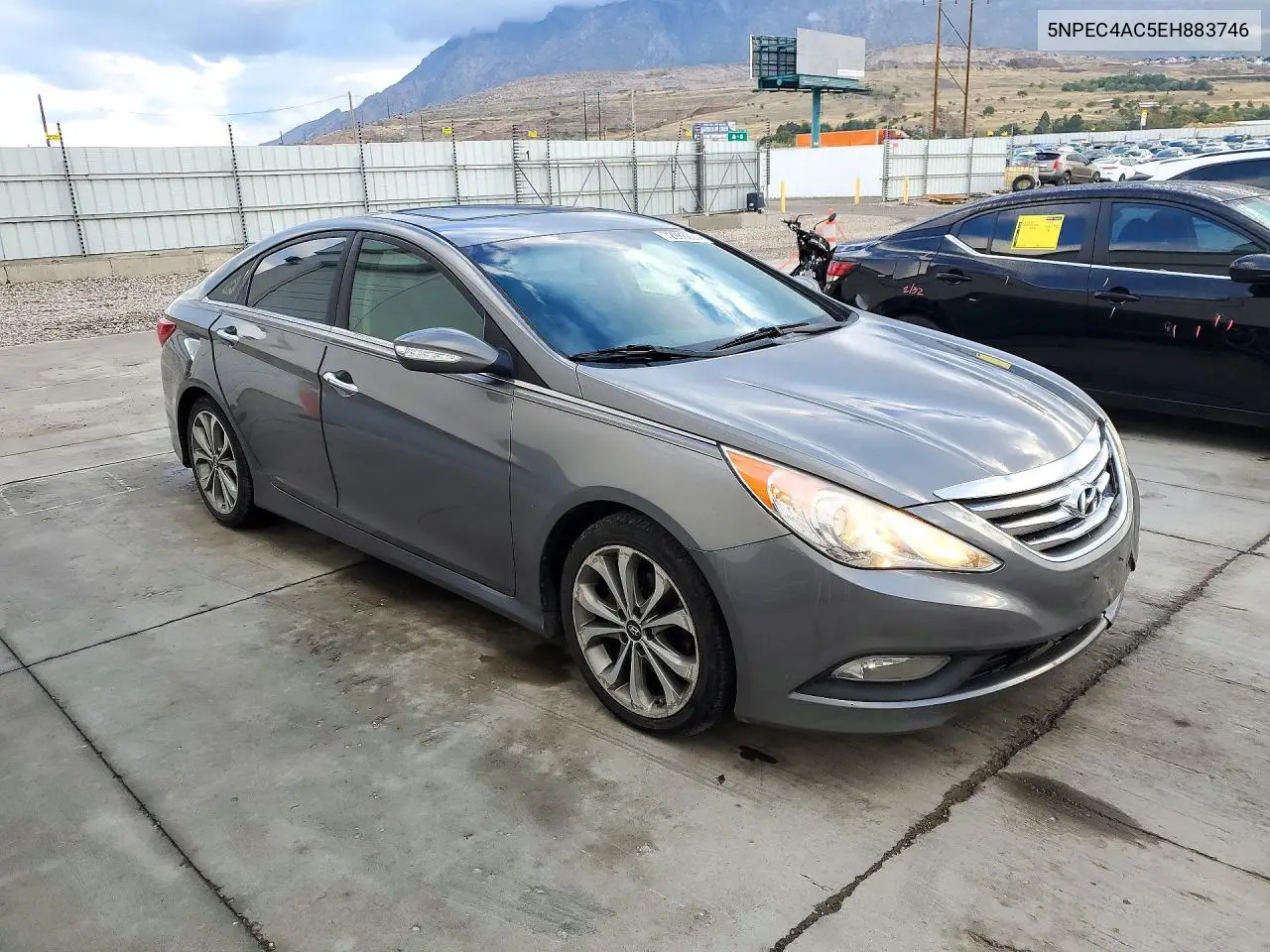 2014 HYUNDAI SONATA VIN 5NPEC4AC5EH883746 — фото 4